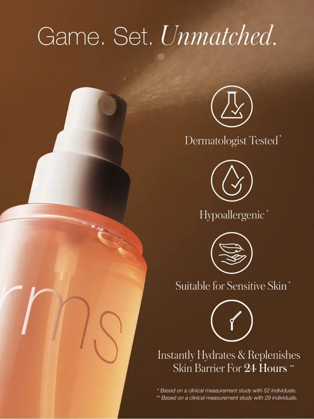 rms Beauty Radiance Lock Setting Mist Mini Duo 10ml X 2 BRAND NEW IN BOX